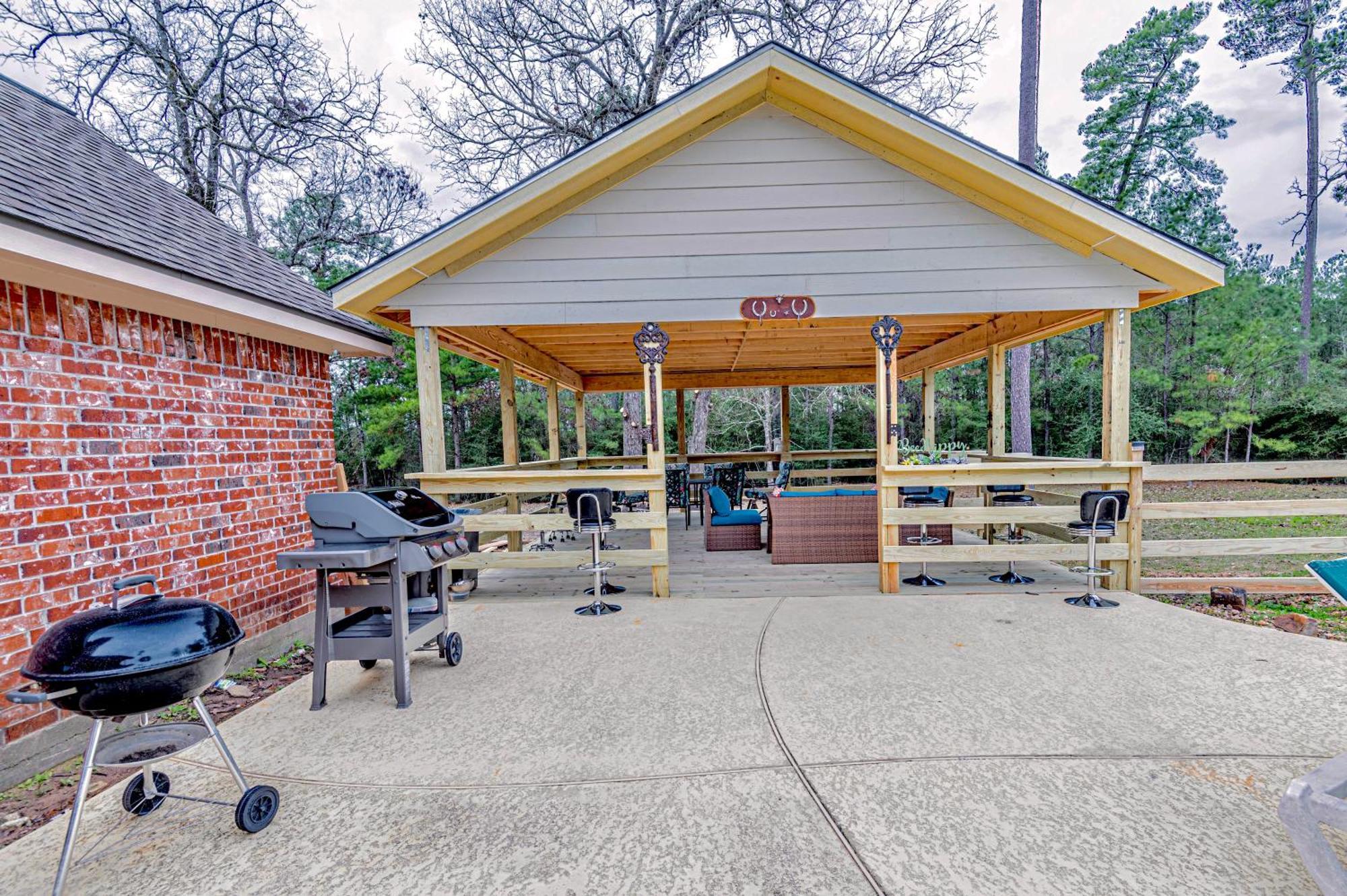 Country Getaway 4 Bedroom Resort In 10 Acre Lot マグノリア エクステリア 写真
