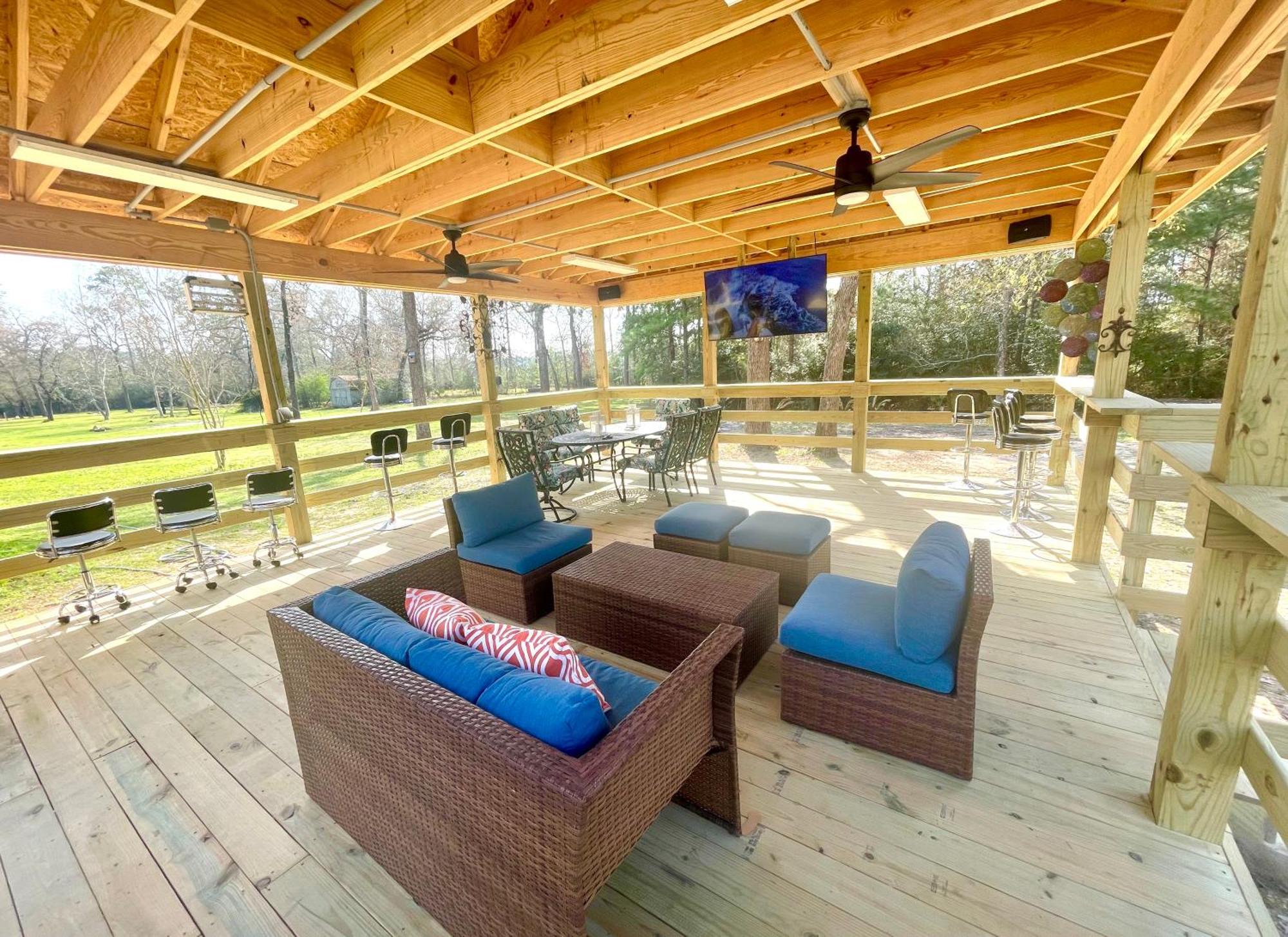 Country Getaway 4 Bedroom Resort In 10 Acre Lot マグノリア エクステリア 写真