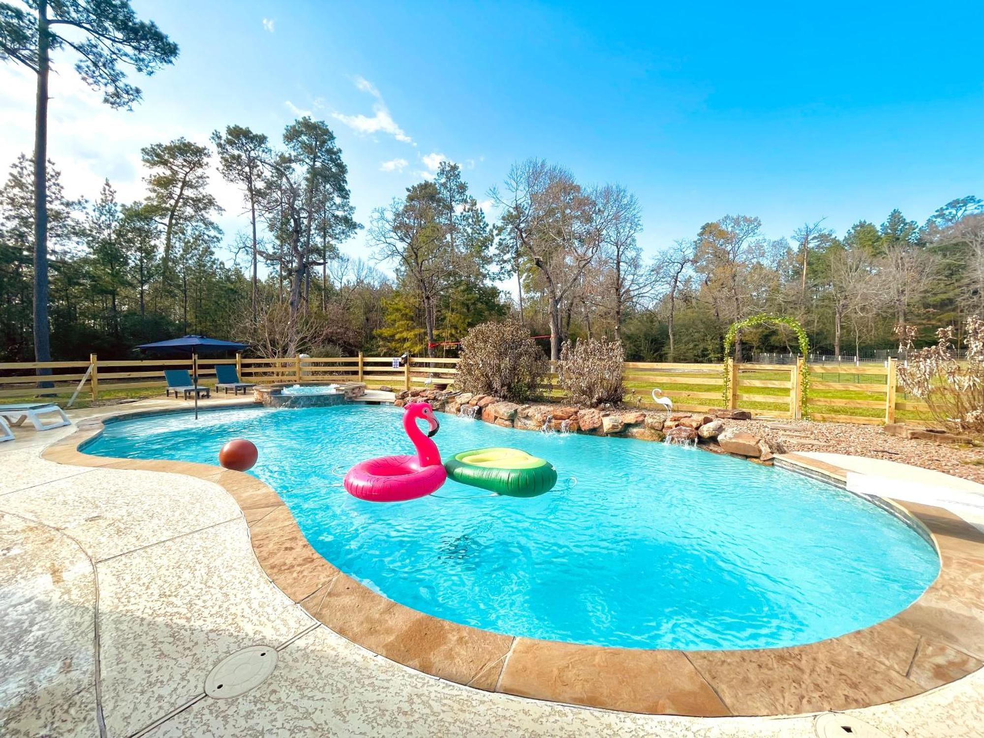 Country Getaway 4 Bedroom Resort In 10 Acre Lot マグノリア エクステリア 写真